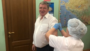 Сотрудники ФБУЗ «Центр гигиены и эпидемиологии в Краснодарском крае» привились от гриппа
